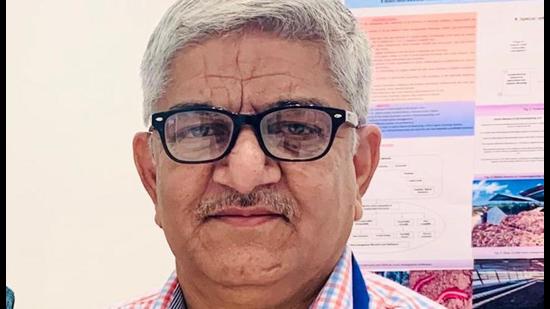 New Punjab Pollution Control Board chairman Adarsh Pal Vig (HT Photo)