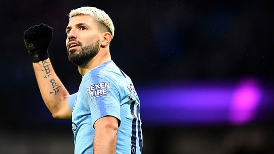 Sergio Aguero brought an end to his 10-year-old stay at the Etihad.(Getty Images)