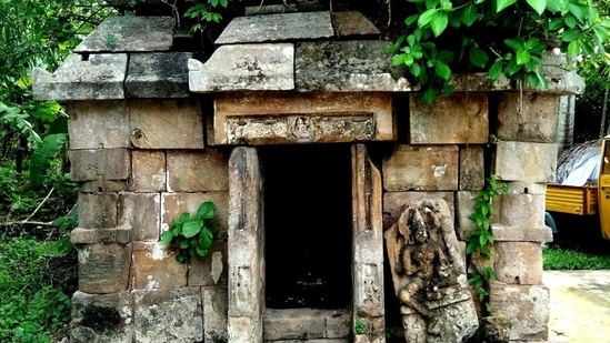 The ancient monument discovered is in a very precarious state and on the verge of collapse. The ancient monument discovered is in a very precarious state and on the verge of collapse.