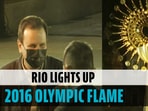 Rio lights up 2016 Olympic flame