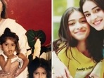 Ananya Panday and Rysa with their grandmother Snehlata Panday. Ananya Panday and Rysa with their grandmother Snehlata Panday.