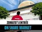 Zomato's entrée on share market