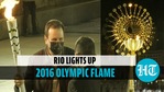 Rio lights up 2016 Olympic flame Rio lights up 2016 Olympic flame