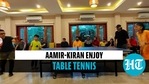 Aamir, Kiran & Azad play table tennis with Laal Singh Chaddha team post divorce announcement Aamir, Kiran & Azad play table tennis with Laal Singh Chaddha team post divorce announcement
