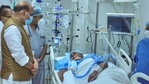 The 89-year-old BJP veteran was admitted to the ICU of the hospital in the evening of July 4 due to an infection and reduced consciousness level(PTI) The 89-year-old BJP veteran was admitted to the ICU of the hospital in the evening of July 4 due to an infection and reduced consciousness level(PTI)