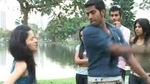Ashutosh Kaushik and Shambhavi in the Roadies 5.0 finale. Ashutosh Kaushik and Shambhavi in the Roadies 5.0 finale.