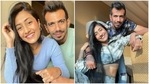 Yuzvendra Chahal and Dhanashree Verma got married in December. Yuzvendra Chahal and Dhanashree Verma got married in December.