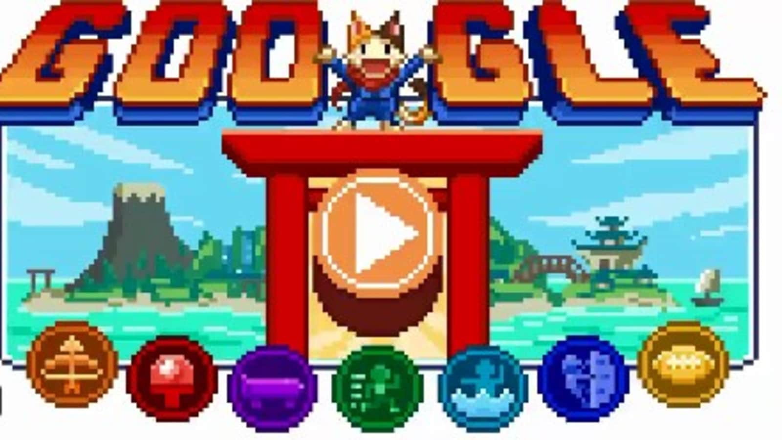 Google Doodle Olympics Google Launches Doodle Champion Island Games To ...