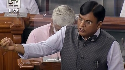 Union minister of health, Mansukh Mandaviya, informed the Lok Sabha that ₹9,725.15 crore has been spent by the government on the vaccination drive. (ANI Photo/ LSTV) Union minister of health, Mansukh Mandaviya, informed the Lok Sabha that ₹9,725.15 crore has been spent by the government on the vaccination drive. (ANI Photo/ LSTV)