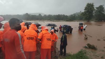 Rescuers are finding it difficult to search for missing persons due to the difficult terrain. So far, 36 bodies have been recovered and more may be trapped. (AP) Rescuers are finding it difficult to search for missing persons due to the difficult terrain. So far, 36 bodies have been recovered and more may be trapped. (AP)