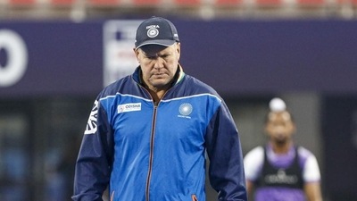 Hockey India men’s team coach Graham Reid. (Hockey India)