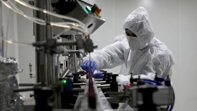 A research scientist works on production of RT-PCR kits to detect Mucormycosis, also known as black fungus. (Representational image/REUTERS) A research scientist works on production of RT-PCR kits to detect Mucormycosis, also known as black fungus. (Representational image/REUTERS)