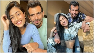 Yuzvendra Chahal and Dhanashree Verma got married in December. Yuzvendra Chahal and Dhanashree Verma got married in December.