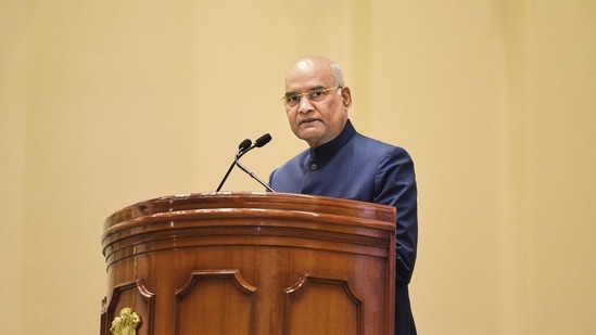 President Kovind serves as the visitor of India's Central universities.(HT file photo)