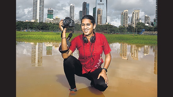 ‘I enjoy being a journalist. I love walking the streets purposefully with my camera,’ says Lobo. (Satish Bate / HT Photo)