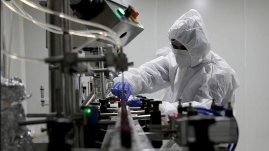 A research scientist works on production of RT-PCR kits to detect Mucormycosis, also known as black fungus. (Representational image/REUTERS)