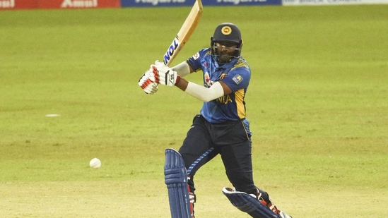 Bhanuka Rajapaksa scored his maiden ODI fifty. (Getty Images)