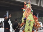 The Kanwar Yatra attracts around 30 million pilgrims from many northern and northwestern states to Haridwar in Uttarakhand.(Sanjeev Verma/HT Photo) The Kanwar Yatra attracts around 30 million pilgrims from many northern and northwestern states to Haridwar in Uttarakhand.(Sanjeev Verma/HT Photo)