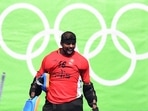 India's goalkeeper PR Sreejesh(AFP) India's goalkeeper PR Sreejesh(AFP)