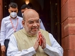 Union home minister Amit Shah during the monsoon session of Parliament in New Delhi on Thursday, July 22, 2021. Union home minister Amit Shah during the monsoon session of Parliament in New Delhi on Thursday, July 22, 2021.