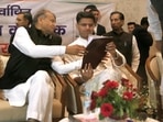 Pilot was sacked as the deputy chief minister and Pradesh Congress Committee (PCC) chief in July last year after he rebelled against the leadership of Gehlot. 