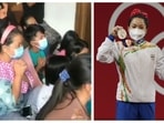 Mirabai Chanu's family and friends celebrate her silver in Tokyo Olympics