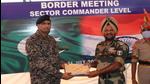 A Sector Commander level meeting between Border Security Force (BSF) and Pakistan Rangers in Suchetgarh area on Saturday. The Indian delegation was led by Surjit Singh, DIG, of the BSF while the Pak delegation was led by Brig Murad Hussain. (HT FILE) A Sector Commander level meeting between Border Security Force (BSF) and Pakistan Rangers in Suchetgarh area on Saturday. The Indian delegation was led by Surjit Singh, DIG, of the BSF while the Pak delegation was led by Brig Murad Hussain. (HT FILE)