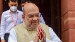 Union home minister Amit Shah during the monsoon session of Parliament in New Delhi on Thursday, July 22, 2021. (Kamal Kishore / PTI) Union home minister Amit Shah during the monsoon session of Parliament in New Delhi on Thursday, July 22, 2021. (Kamal Kishore / PTI)