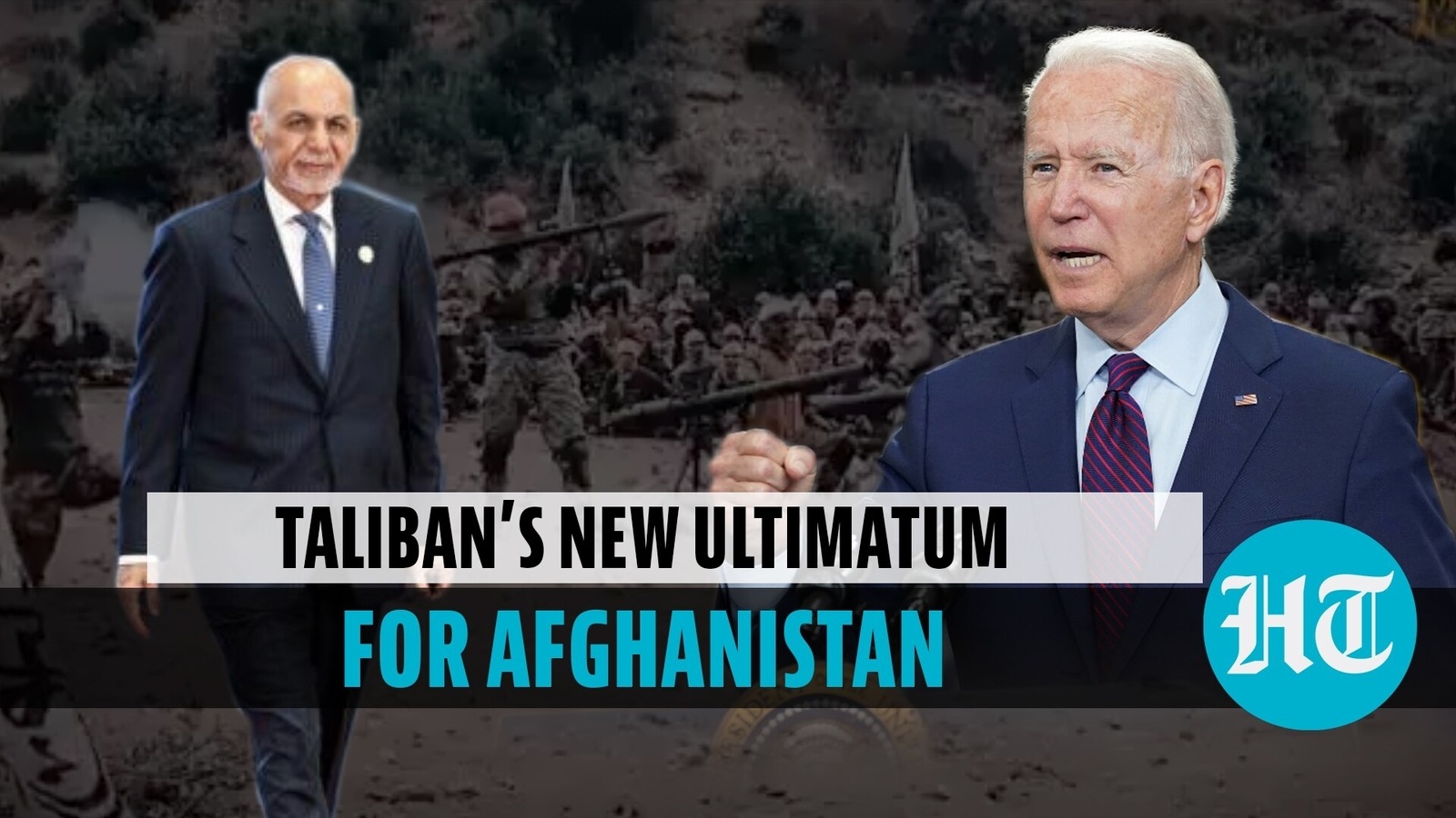 ‘Ashraf Ghani must go,’ Taliban demands even as Joe Biden assures ...