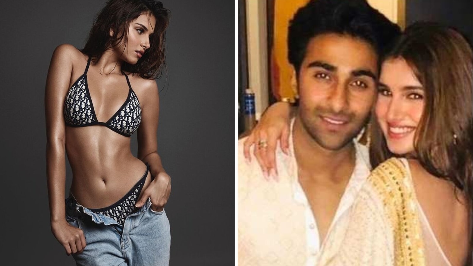 Tara Sutaria's boyfriend Aadar Jain drools over her bikini shoot ...