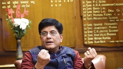 Piyush Goyal was addressing a CII-Horasis India event. (Mint File Photo)