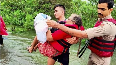 In Taliye, a local resident said loose mud, bad weather and difficult terrain have prevented NDRF’s efforts to resuming digging for search and rescue. In Taliye, a local resident said loose mud, bad weather and difficult terrain have prevented NDRF’s efforts to resuming digging for search and rescue.