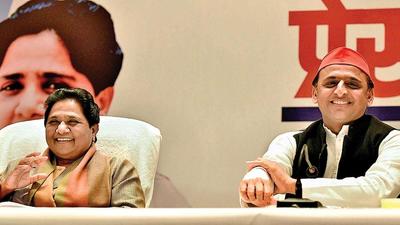 The Bahujan Samaj Party and the Samajwadi Party had put behind decades of differences to join hands for the 2019 Lok Sabha elections but parted ways soon after the polls. (PTI FILE PHOTO) The Bahujan Samaj Party and the Samajwadi Party had put behind decades of differences to join hands for the 2019 Lok Sabha elections but parted ways soon after the polls. (PTI FILE PHOTO)