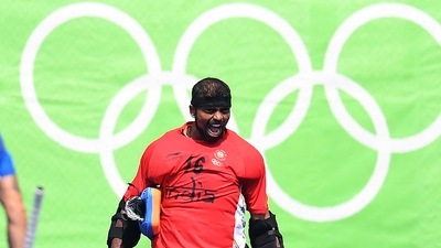 India's goalkeeper PR Sreejesh (AFP) India's goalkeeper PR Sreejesh (AFP)