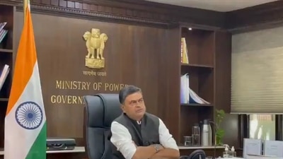Union minister RK Singh addressed G20 energy and climate joint ministerial meeting 2021 on Friday. (Twitter/@power_pib) Union minister RK Singh addressed G20 energy and climate joint ministerial meeting 2021 on Friday. (Twitter/@power_pib)