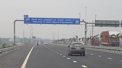 File photo: Newly constructed Delhi- Meerut Expressway. (File photo) File photo: Newly constructed Delhi- Meerut Expressway. (File photo)