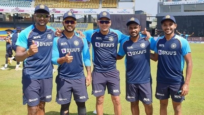 India handed debuts to five youngsters on Friday. (BCCI) India handed debuts to five youngsters on Friday. (BCCI)