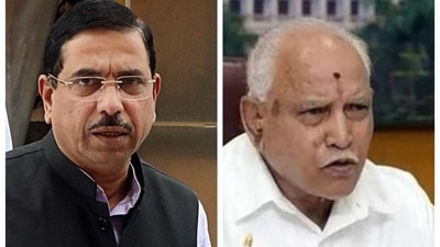 Pralhad Joshi said no one has spoken to him regarding succeeding BS Yediyurappa.