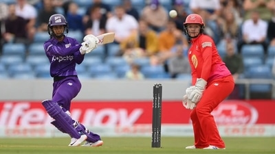 Jemimah Rodrigues plays a pull shot. (Getty Images)