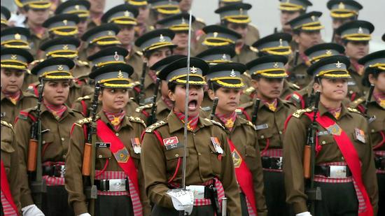 In the 1.4-million-strong Indian Army, women constitute a minuscule 0.56%, while the corresponding figure is 1.08% in the Air Force and 6.5% in the Navy. (PTI)