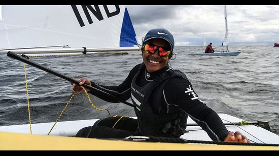 Nethra Kumanan is the first female sailor to represent India at Olympics.