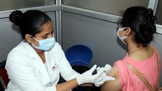 The city has been administering more second doses than first for the fourth day on Saturday. The city has been administering more second doses than first for the fourth day on Saturday.