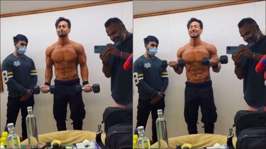 Build muscle size like Tiger Shroff with bicep curls, here are its health benefits(Instagram/tigerjackieshroff)