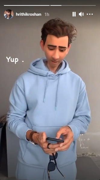 In the next clip, he is heard having a conversation with a woman.