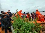 Two teams of Brihanmumbai Municipal Corporation (BMC) arrived at Raigad and Kolhapur to carry rescue operations in the areas. Meanwhile, National Disaster Response Force (NDRF) deployed 8 more teams in the flood-affected areas. A total of 34 teams have been deployed for rescue and relief work at various places.(AP)