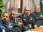 General Rawat held a five-hour meeting in the presence of three service chiefs, vice chiefs and integrated defence staff officers above the rank of major general and equivalent. General Rawat held a five-hour meeting in the presence of three service chiefs, vice chiefs and integrated defence staff officers above the rank of major general and equivalent.