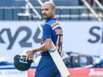 Indian Cricket team captain Shikhar Dhawan during 3rd & final ODI with Sri Lanka, at Premadasa Stadium in Colombo.(PTI) Indian Cricket team captain Shikhar Dhawan during 3rd & final ODI with Sri Lanka, at Premadasa Stadium in Colombo.(PTI)