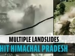 Multiple landslides hit Himachal Pradesh