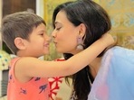 Shweta Tiwari shares son Reyansh with her estranged husband Abhinav Kohli.