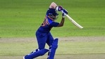 India's Prithvi Shaw plays a shot during the first ODI match against Sri Lanka, at R.Premadasa Stadium in Colombo on Sunday.((ANI Photo)) India's Prithvi Shaw plays a shot during the first ODI match against Sri Lanka, at R.Premadasa Stadium in Colombo on Sunday.((ANI Photo))